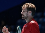 爱游戏体育-欧洲网球队鏖战日本网球队，瓦林卡高光表现