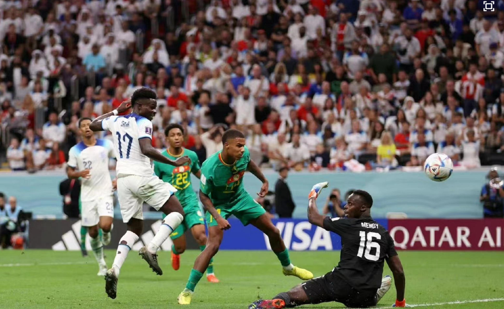 塞内加尔碾压摩洛哥，贝林厄姆带队取胜